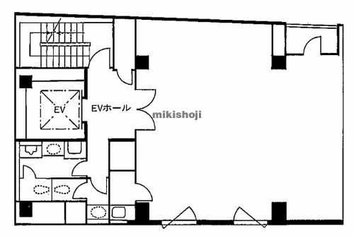 相互二番町ビルディング（別館） 平面1