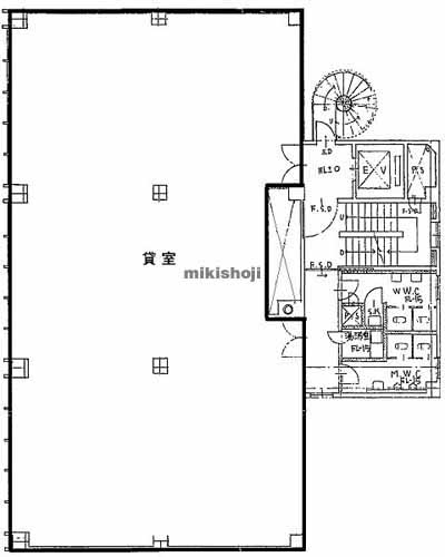 太陽生命池袋ビル 平面1