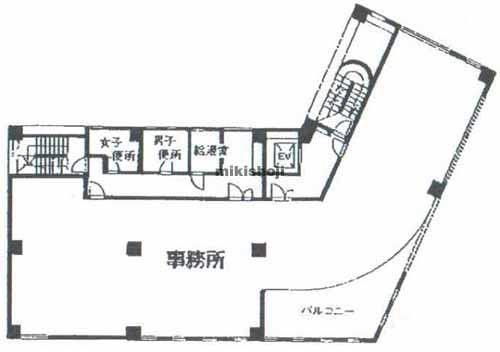 巣鴨中野ビル 平面1