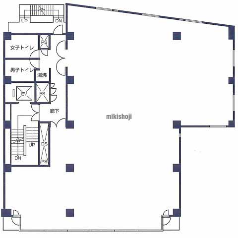 木挽館銀座ビル 平面1