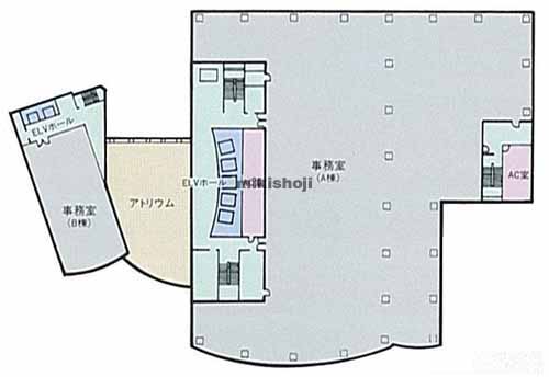 渋沢シティプレイス　Ａ棟 平面1