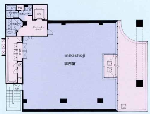 ニューギンザビル６号館 平面1