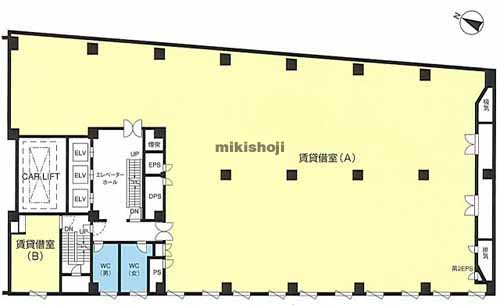 住友生命山王ビル 平面1