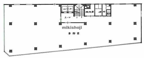 ダヴィンチ千駄ヶ谷 平面1
