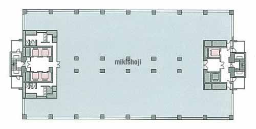 後楽鹿島ビル 平面1
