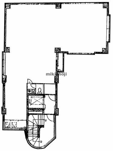 湯島堀井ビル 平面1
