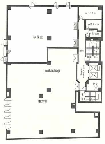 市ヶ谷安田ビル 平面1