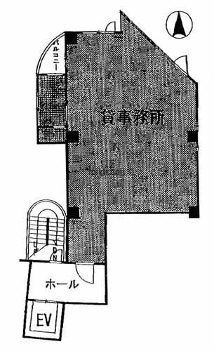 都住創山吹町ビル 平面1