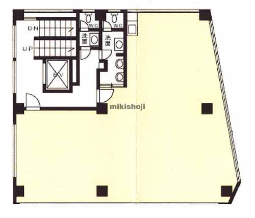 冠城園ビル 平面1