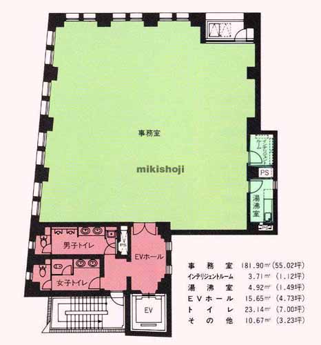 淡路町ＭＨビル 平面1
