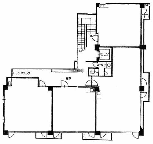 代々木パークビル 平面1