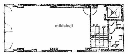 銀座の銀座日商ビル 平面1