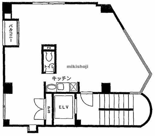 ローゼ青山第一横山ビル 平面1