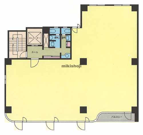 新橋森ビル 平面1