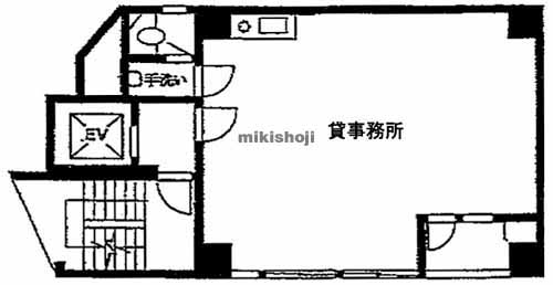新間ビル 平面1