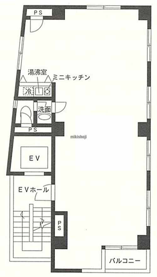 明石ビル 平面1