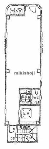 萬盛堂駒込ビル 平面1