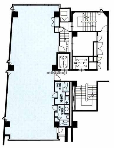 神谷ビル 平面1