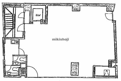 ヤマナシビル 平面1