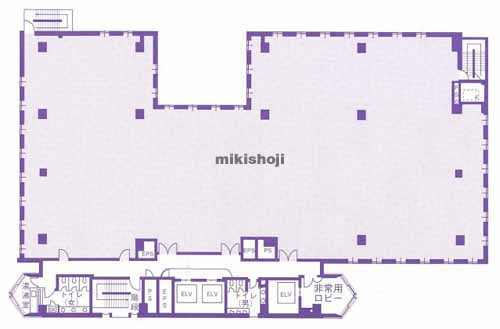 白雉子ビル 平面1