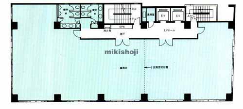 番町フィフスビル 平面1
