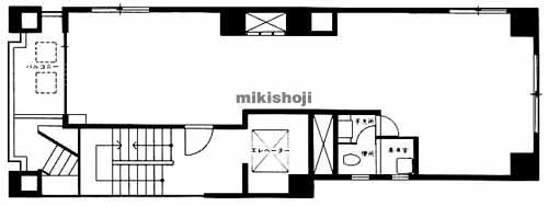 新橋アオヤギビル 平面1