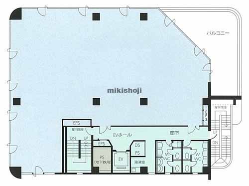 ＮＸ商事麻布ビル 平面1
