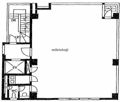 清水ビル 平面1