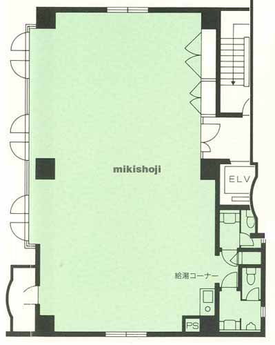 鷹羽ビル 平面1