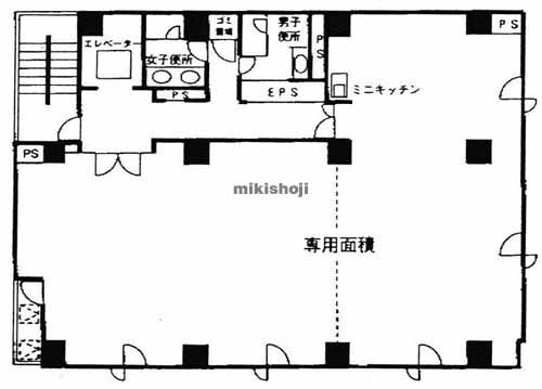 浅草橋ＴＯＫＥＮ　ＢＬＤＧ 平面1
