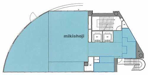 表参道サンケイビル 平面1