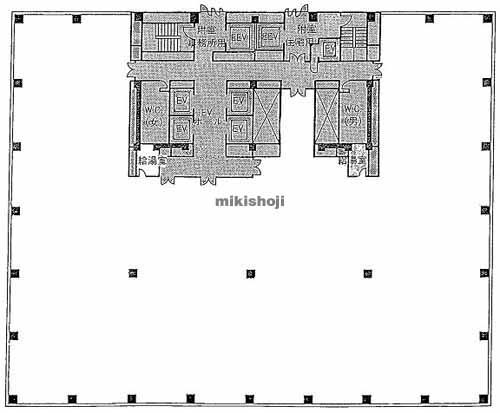 茅場町タワー 平面1