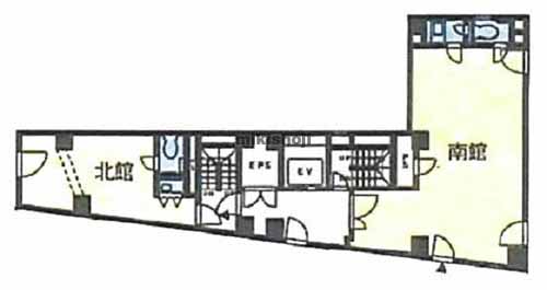 新宿フロントビル 平面1