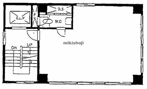 赤坂三鈴ビル 平面1