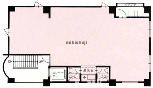 ウィンド入船ビル 平面1