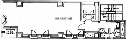 銀座いせやビル 平面1