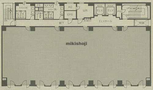 繊維会館 平面1