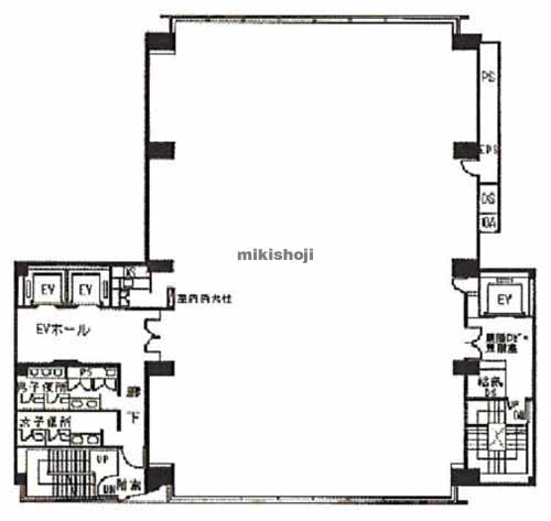 日本橋堀留町ファースト 平面1