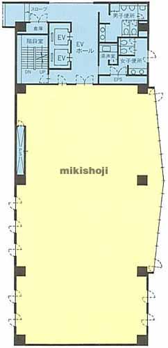 亀井ビル 平面1