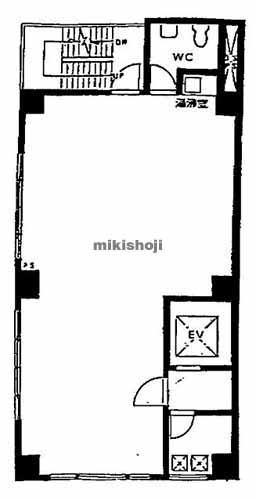 ＳＫＭ　ＧＩＮＺＡ　ＥＡＳＴ　ＢＬＤＧ 平面1