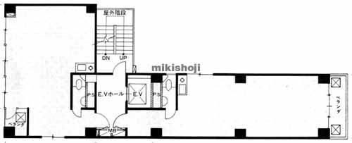 ＡＣＮ東銀座ビル 平面1