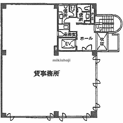代々木登坂ビル 平面1