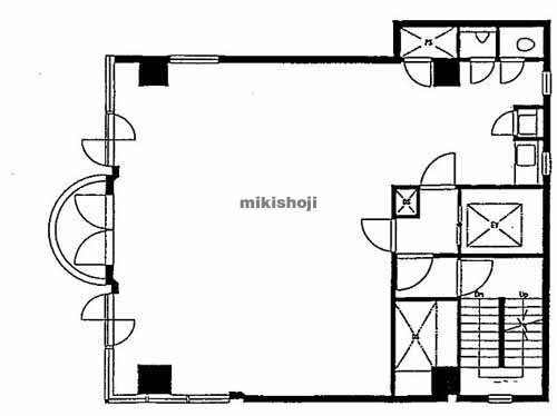 神田須田町の富士第一ビル 平面1