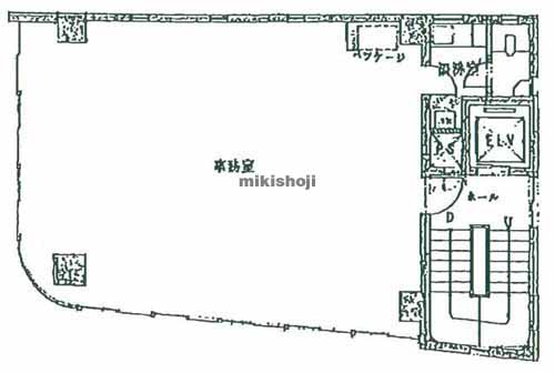 洋装社ビル 平面1