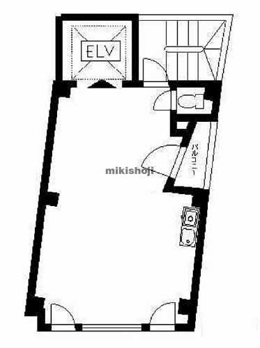 蒲田・西蒲田・蒲田本町・新蒲田の大月ビル 平面1