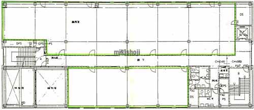 交通会館一之江ビル 平面1