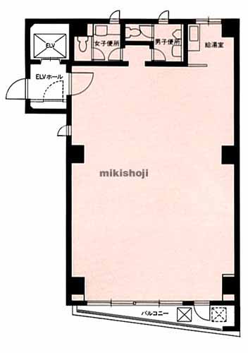 日本橋馬喰町・横山町の馬喰町有楽ビル 平面1