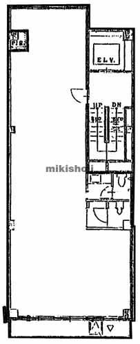 坂詰ビル 平面1