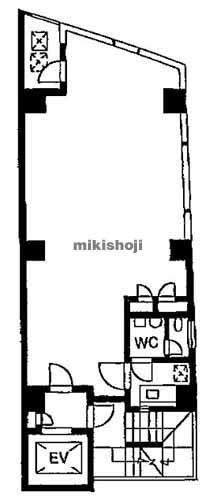 岩本町藤田ビル 平面1