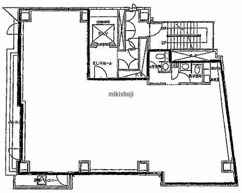 アセンド目黒駅前ビル 平面1